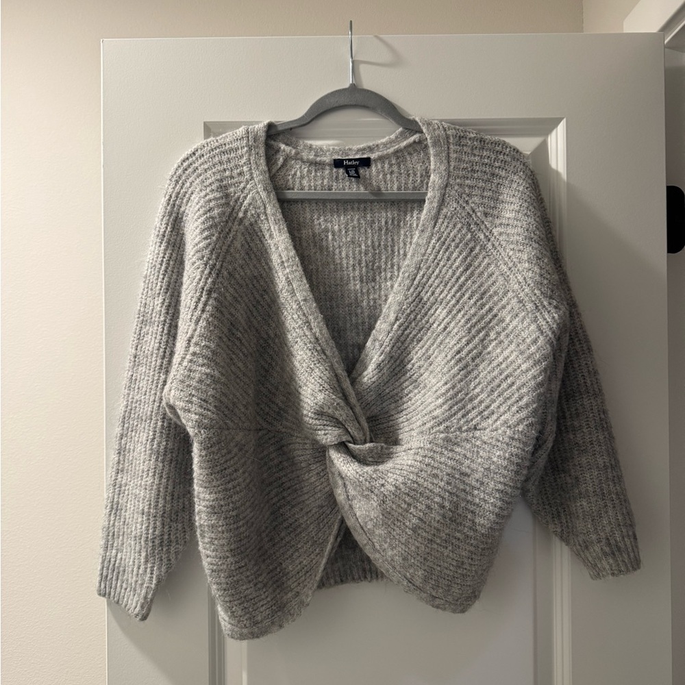Gray Knit Sweater